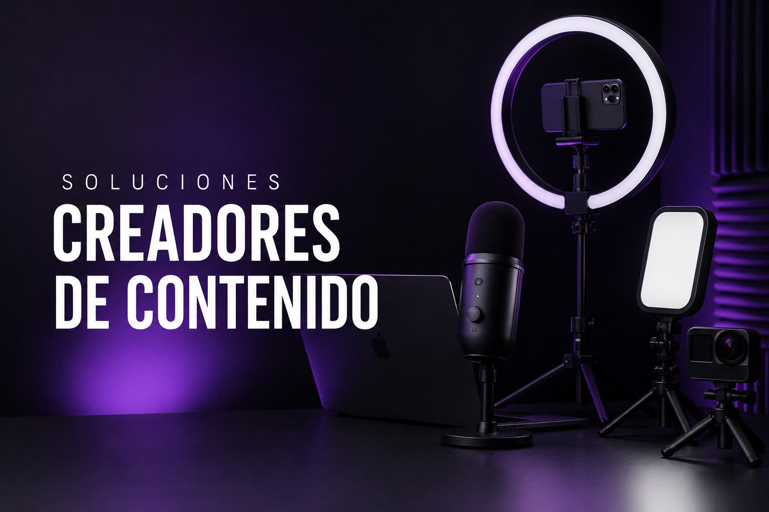 Soluciones para Creadores de contenido